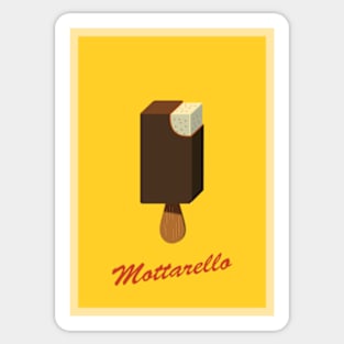 Mottarello ice cream Sticker